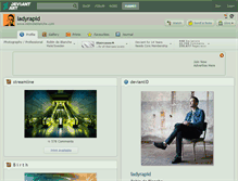 Tablet Screenshot of ladyrapid.deviantart.com