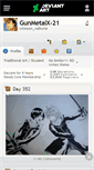 Mobile Screenshot of gunmetalx-21.deviantart.com