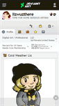 Mobile Screenshot of lizwuzthere.deviantart.com