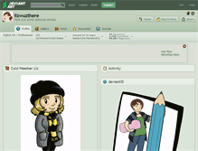 Tablet Screenshot of lizwuzthere.deviantart.com