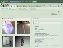 Tablet Screenshot of cheffie.deviantart.com