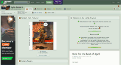 Desktop Screenshot of lynx-lover.deviantart.com