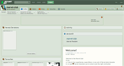 Desktop Screenshot of marvel-club.deviantart.com