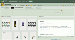 Desktop Screenshot of linkblade96.deviantart.com