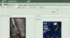 Desktop Screenshot of hokuto.deviantart.com