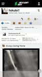 Mobile Screenshot of hokuto.deviantart.com