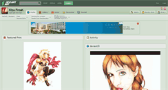 Desktop Screenshot of kizu-freak.deviantart.com