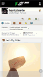 Mobile Screenshot of heyitslinelle.deviantart.com