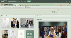 Desktop Screenshot of mladaofhamelin.deviantart.com