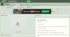 Desktop Screenshot of darkjaymz.deviantart.com