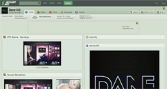 Desktop Screenshot of dane103.deviantart.com