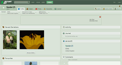 Desktop Screenshot of feeder25.deviantart.com
