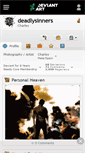 Mobile Screenshot of deadlysinners.deviantart.com