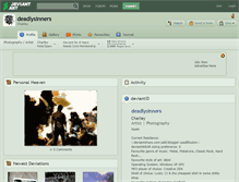 Tablet Screenshot of deadlysinners.deviantart.com