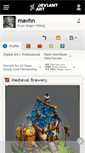 Mobile Screenshot of mavhn.deviantart.com