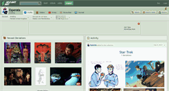 Desktop Screenshot of esperata.deviantart.com