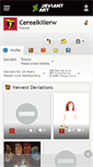 Mobile Screenshot of cerealkillerw.deviantart.com