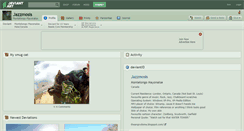 Desktop Screenshot of jazzmosis.deviantart.com