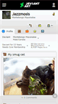 Mobile Screenshot of jazzmosis.deviantart.com