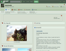 Tablet Screenshot of jazzmosis.deviantart.com