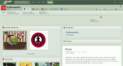 Desktop Screenshot of evildeviant001.deviantart.com