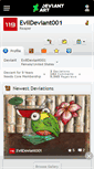 Mobile Screenshot of evildeviant001.deviantart.com