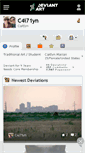 Mobile Screenshot of c4i71yn.deviantart.com