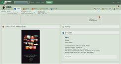 Desktop Screenshot of mbxl.deviantart.com