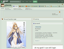 Tablet Screenshot of nettachan.deviantart.com