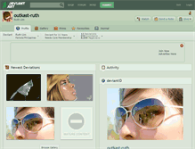 Tablet Screenshot of outkast-ruth.deviantart.com