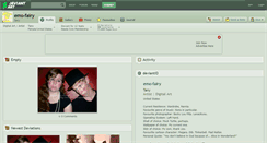 Desktop Screenshot of emo-fairy.deviantart.com