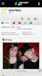 Mobile Screenshot of emo-fairy.deviantart.com
