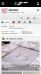 Mobile Screenshot of mirukul.deviantart.com
