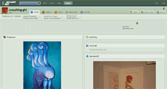 Desktop Screenshot of crouching-girl.deviantart.com