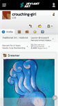Mobile Screenshot of crouching-girl.deviantart.com