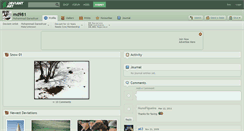 Desktop Screenshot of md981.deviantart.com