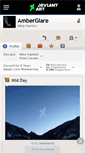 Mobile Screenshot of amberglare.deviantart.com