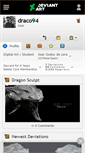 Mobile Screenshot of draco94.deviantart.com