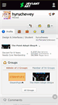 Mobile Screenshot of hyruchewey.deviantart.com
