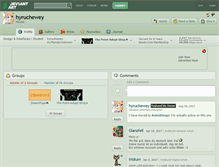 Tablet Screenshot of hyruchewey.deviantart.com