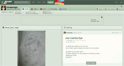 Desktop Screenshot of hinatamajo.deviantart.com
