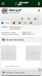 Mobile Screenshot of nikki-puff.deviantart.com