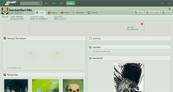 Desktop Screenshot of hamhamfan1986.deviantart.com