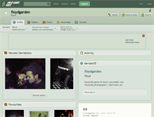 Tablet Screenshot of floydgarden.deviantart.com