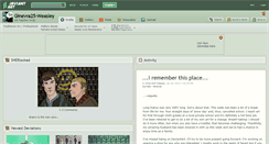 Desktop Screenshot of ginevra25-weasley.deviantart.com