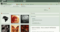 Desktop Screenshot of dark-br.deviantart.com