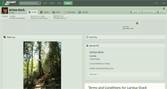 Desktop Screenshot of larissa-stock.deviantart.com