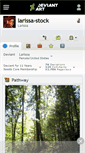 Mobile Screenshot of larissa-stock.deviantart.com