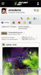 Mobile Screenshot of emedeme.deviantart.com