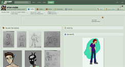 Desktop Screenshot of orion-redde.deviantart.com